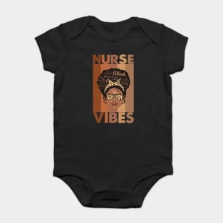 Nurse Vibes - AFRO NURSE Baby Bodysuit
